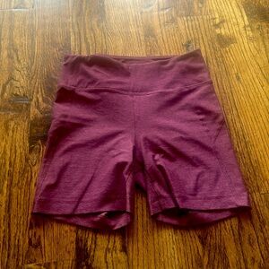 OV spandex shorts in XS